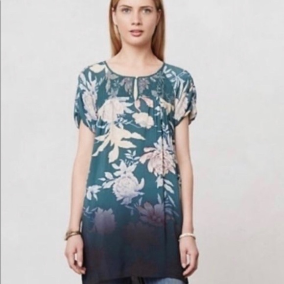 Anthropologie Edme & Essyllte Floral Tunic - Picture 2 of 8